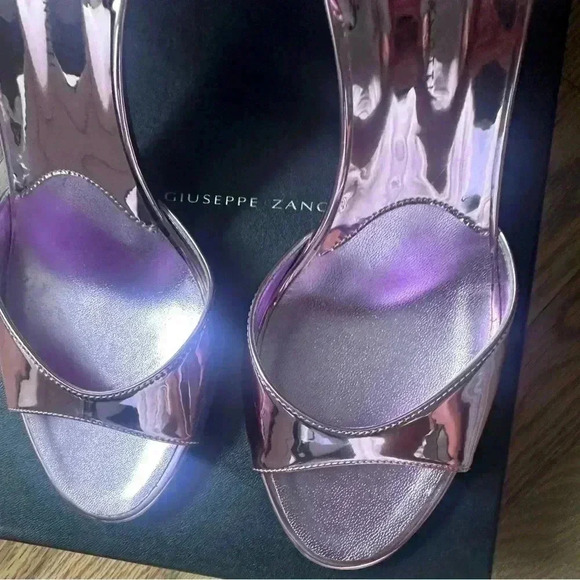 Giuseppe Zanotti Lilibeth 70mm Metallic (sz 40) - Picture 7 of 14